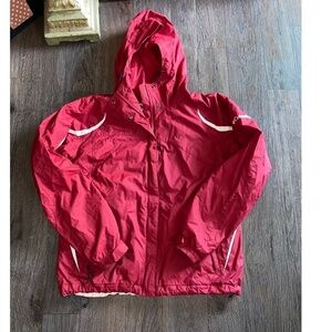 Columbia size large ladies jacket *fabric flaw shown in photo*